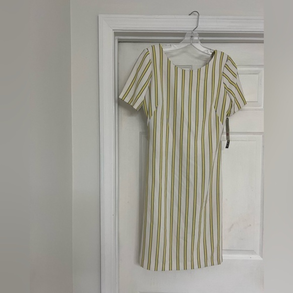 XOXO Striped Dress with Peek-a-Boo Back, NWT, size S